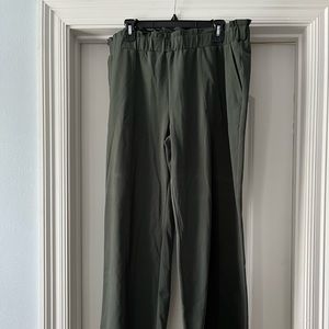 Green women’s dress pants